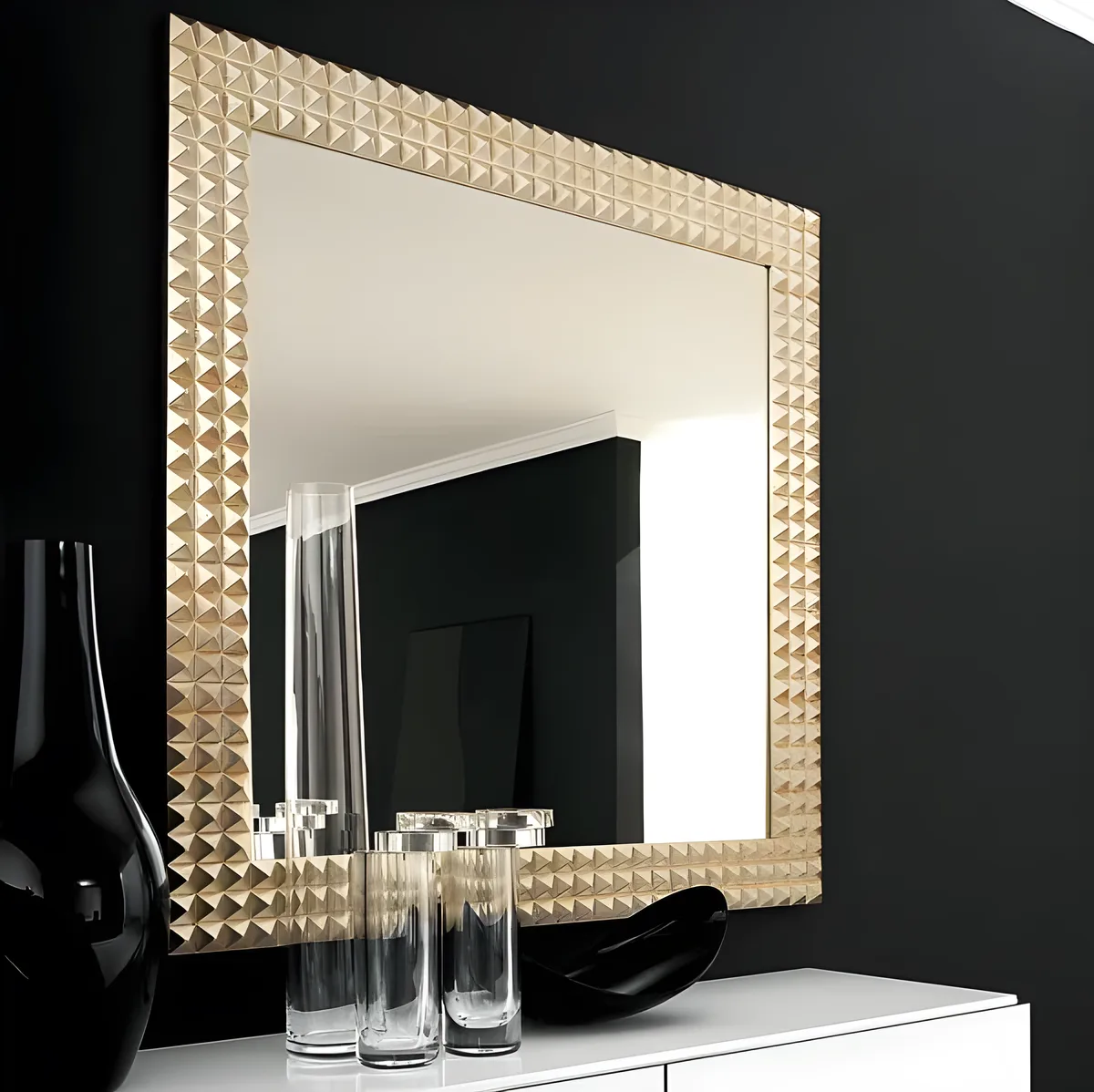 Stylove moderne zrkadlo