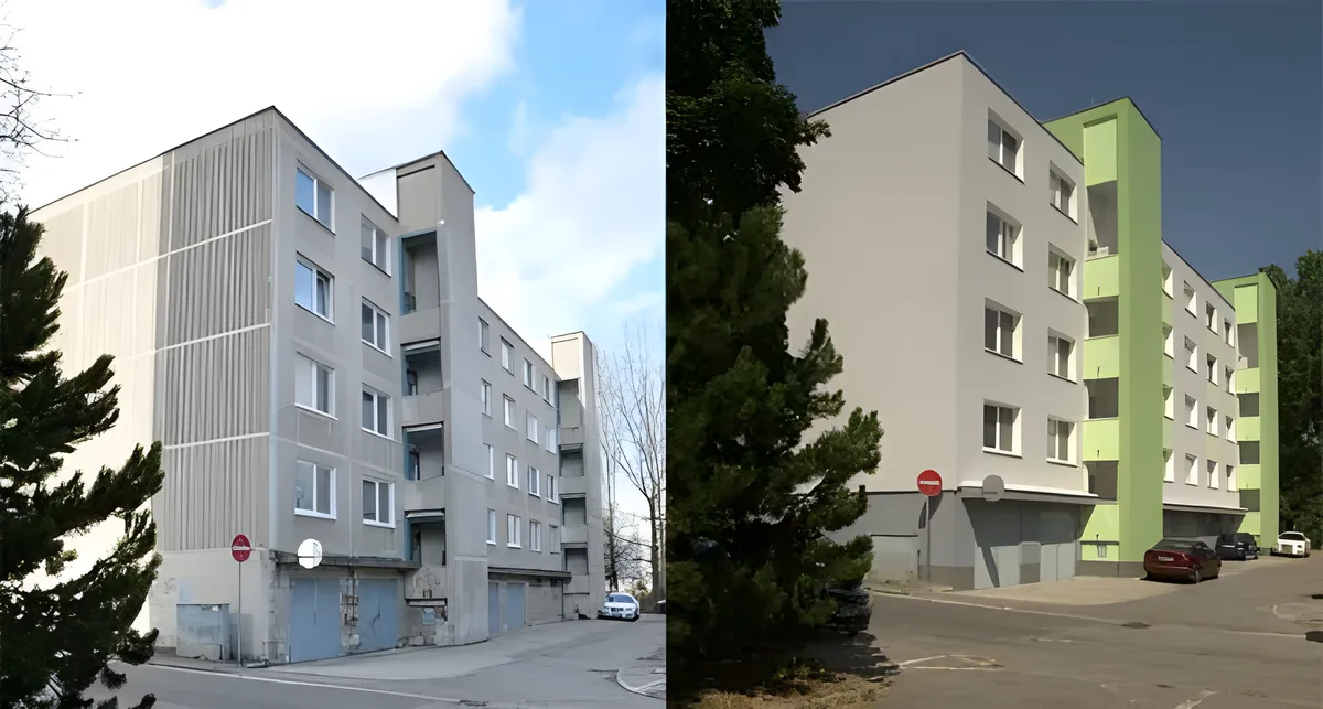 Zateplenie bytovky